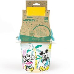 Smoby Mickey Minnie Mouse spainis ar smilšu piederumiem un bioplastmasas lejkannu цена и информация | Игрушки для песка, воды, пляжа | 220.lv