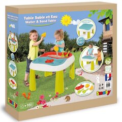 Ūdens un smilšu spēļu galds Smoby cena un informācija | Smilšu kastes, smiltis | 220.lv