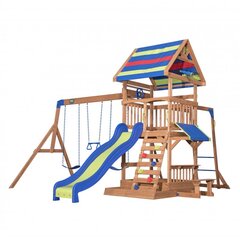 Большая деревянная игровая платформа - Backyard Discovery цена и информация | Детские игровые домики | 220.lv
