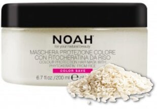 Krāsu saglabājoša maska ​​krāsotiem matiem Noah 2.4 With Rice Phytokeratine, 200 ml cena un informācija | Matu uzlabošanai | 220.lv