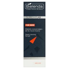 Гель для умывания глубокого очищения Bielenda SupremeLab Men Line, 200мл цена и информация | Средства для очищения лица | 220.lv