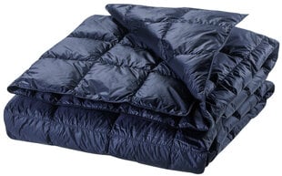 Одеяло Kulkuri, 130 x 190 см, темно-синее цена и информация | Одеяла | 220.lv
