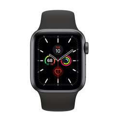 Apple Watch Series 5 44mm Space Gray Aluminum (Atjaunots A) cena un informācija | Viedpulksteņi (smartwatch) | 220.lv
