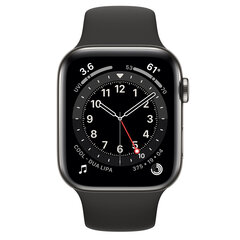 Apple Watch Series 6 44mm GPS + Cellular, серый (подержанный, состояние A) цена и информация | Смарт-часы (smartwatch) | 220.lv