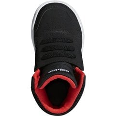 Sporta apavi Adidas core hoops mid 2.0 i b75945 cena un informācija | Sporta apavi bērniem | 220.lv