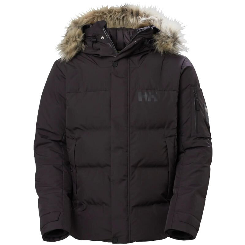 Vīriešu jaka Helly Hansen Bouvet Down Jacket M 53633-990, melna cena un informācija | Vīriešu virsjakas | 220.lv