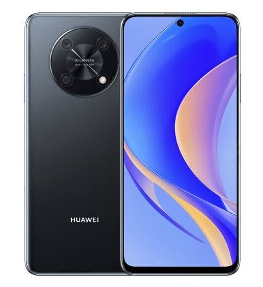 Huawei Nova Y90 6/128GB Dual SIM 51097CYW Midnight Black cena un informācija | Mobilie telefoni | 220.lv