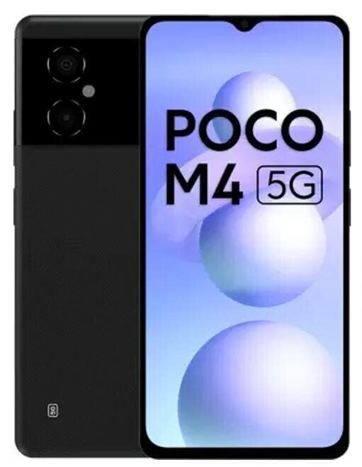 Poco M4 5G 6/128GB MZB0BEGEU Power Black cena un informācija | Mobilie telefoni | 220.lv