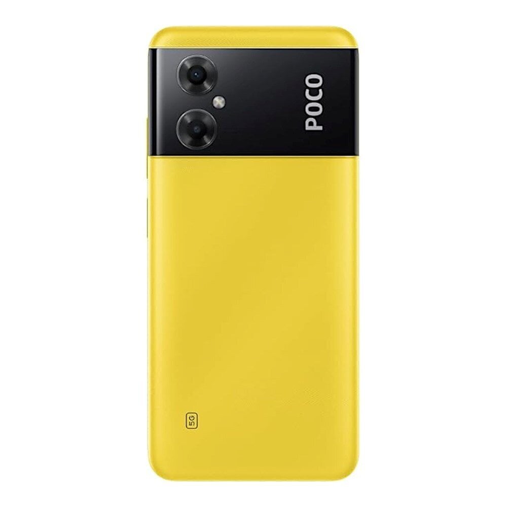 Poco M4 5G 4/64GB Yellow MZB0BEOEU cena un informācija | Mobilie telefoni | 220.lv
