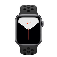 Apple Watch Series 5 Nike+ 44mm GPS + Cellular, Space Gray (lietots, stāvoklis A) cena un informācija | Viedpulksteņi (smartwatch) | 220.lv