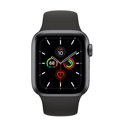 Apple Watch Series 5 Nike+ 44mm GPS + Cellular, Space Gray (lietots, stāvoklis A) cena un informācija | Viedpulksteņi (smartwatch) | 220.lv