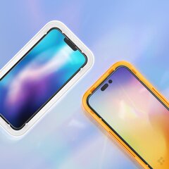 Защита экрана телефона Spigen Alm для iPhone 14 Pro Max, 2шт цена и информация | Защитные пленки для телефонов | 220.lv