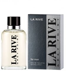 La Rive Grey Point For Man EDT vīriešiem 90 ml cena un informācija | La Rive Smaržas, kosmētika | 220.lv