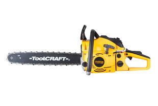 Бензопила Toolcraft 54, 6cc цена и информация | Цепные пилы | 220.lv