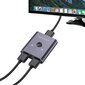 BlitzWolf BW-HDC2 Switch Box 2 x 1 4K HDMI (gray) цена и информация | Adapteri un USB centrmezgli | 220.lv