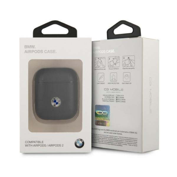 BMW BMA2 LBK AirPods Black cena un informācija | Austiņu piederumi | 220.lv