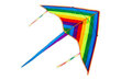 Liels trīsstūrveida varavīksnes pūķis bērniem цена и информация | Gaisa pūķi | 220.lv