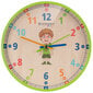 BRESSER JUNIOR bērnu sienas pulkstenis, zaļš cena un informācija | Pulksteņi | 220.lv