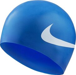 Плавательная шапочка Nike, Печатный кремний Ness8163-494, синий цена и информация | Шапочки для плавания | 220.lv