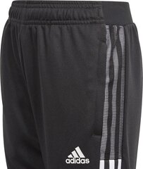 Bērnu sporta bikses Adidas TIRO 21 Training Pant Slim Junior GQ1242, melnas cena un informācija | Futbola formas un citas preces | 220.lv