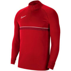 Bērnu T-krekls ar garām piedurknēm Nike Dri-FIT Academy 21 CW6112 657, sarkans cena un informācija | Futbola formas un citas preces | 220.lv