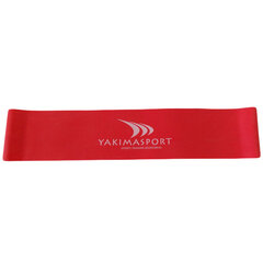 Резина для фитнеса Yakima Sport 100248, красная цена и информация | Фитнес-резинки, гимнастические кольца | 220.lv