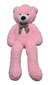 Plīša lācītis 140 cm, rozā cena un informācija | Mīkstās (plīša) rotaļlietas | 220.lv