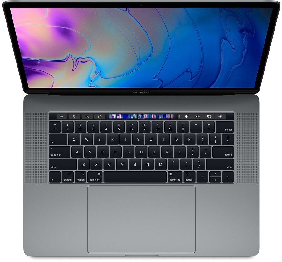 MacBook Pro 2019 Retina 15" 4xUSB-C - Core i9 2.3GHz / 16GB / 512GB SSD / INT / pelēks (lietots, stāvoklis A) cena un informācija | Portatīvie datori | 220.lv