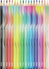 Цветные карандаши MAPED Nightfall, 18 цветов цена и информация | Принадлежности для рисования, лепки | 220.lv