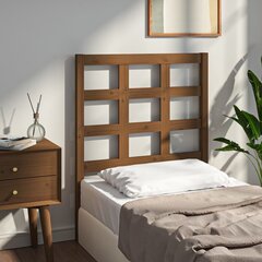 Изголовье кровати, 80,5x4x100 см, коричневое цена и информация | Кровати | 220.lv