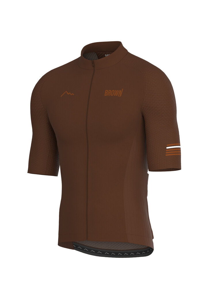 T-krekls riteņbraucējiem Brown Road Racer cena un informācija | Velo apģērbs | 220.lv