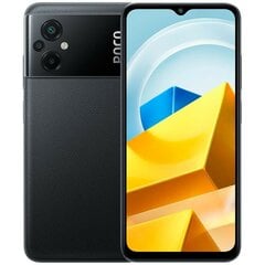 Poco M5 4/128GB MZB0CLIEU Black цена и информация | Мобильные телефоны | 220.lv