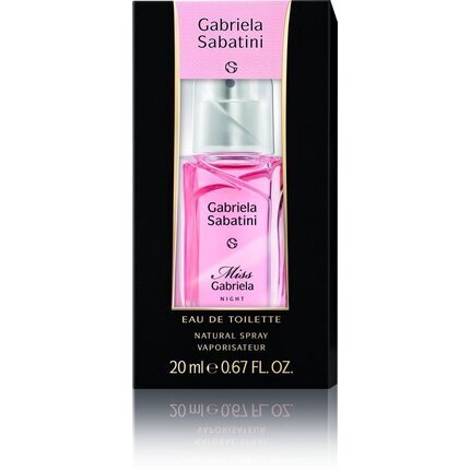 Gabriela Sabatini Miss Gabriela Night EDT sievietēm 20 ml cena un informācija | Sieviešu smaržas | 220.lv