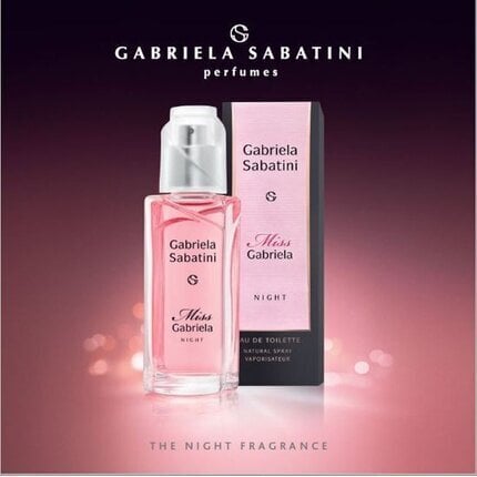 Gabriela Sabatini Miss Gabriela Night EDT sievietēm 30 ml цена и информация | Sieviešu smaržas | 220.lv