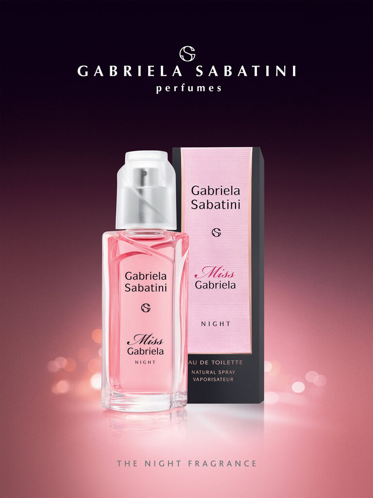 Tualetes ūdens Gabriela Sabatini Miss Gabriela Night edt 60 ml цена и информация | Sieviešu smaržas | 220.lv