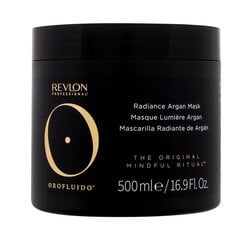 Matu maska Restorative Hair Mask Revlon Orofluido, 500 ml cena un informācija | Kosmētika matu stiprināšanai | 220.lv