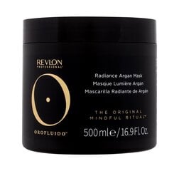 Matu maska Restorative Hair Mask Revlon Orofluido, 500 ml цена и информация | Средства для укрепления волос | 220.lv