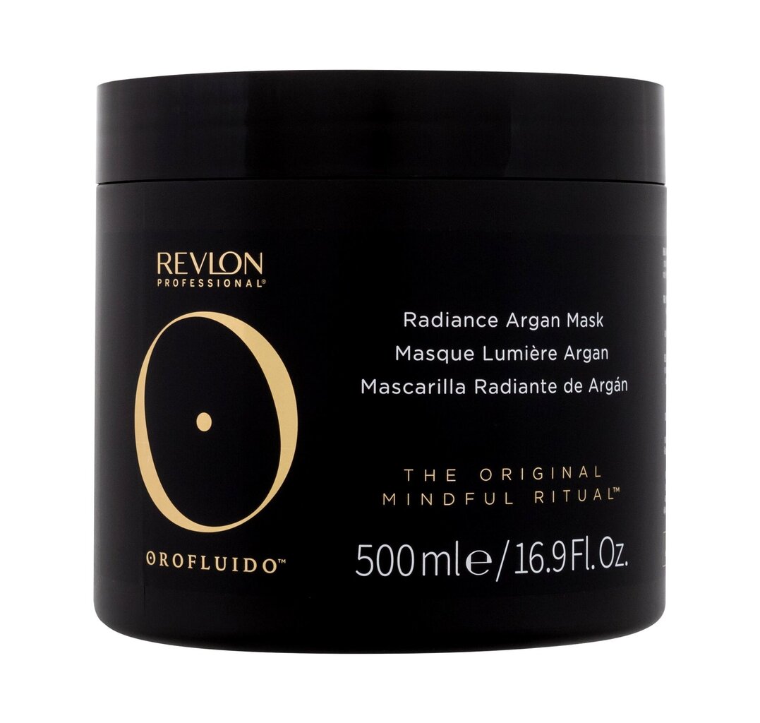 Matu maska Restorative Hair Mask Revlon Orofluido, 500 ml цена и информация | Matu uzlabošanai | 220.lv