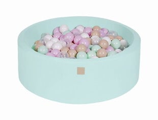 Сухой шариковый бассейн MeowBaby Модель Кекс, 250 шт круглых шариковых  цена и информация | Игрушки для малышей | 220.lv