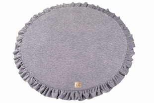 Игровой коврик для младенцев с круглой насадкой, светло-серый MeowBaby цена и информация | Развивающие коврики | 220.lv