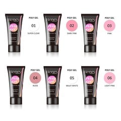 Reney Polygel Acrylgel Dark Pink 02 30ml cena un informācija | Nagu lakas, stiprinātāji | 220.lv