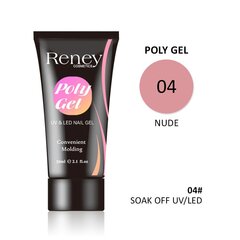 Reney Polygel Acrylgel Nude 04 30ml цена и информация | Лаки для ногтей, укрепители | 220.lv