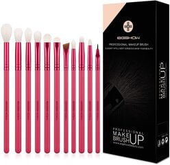 Кисти для макиажа Eigshow Jade Series 11 Piece Eye Brush Set Red Agate цена и информация | Кисти для макияжа, спонжи | 220.lv