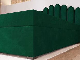 Кровать Beretini 180x200см, зеленая цена и информация | Кровати | 220.lv