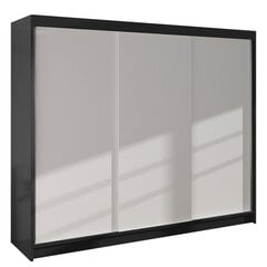 Шкаф Geneva II, черный/белый цвет цена и информация | Шкафы | 220.lv