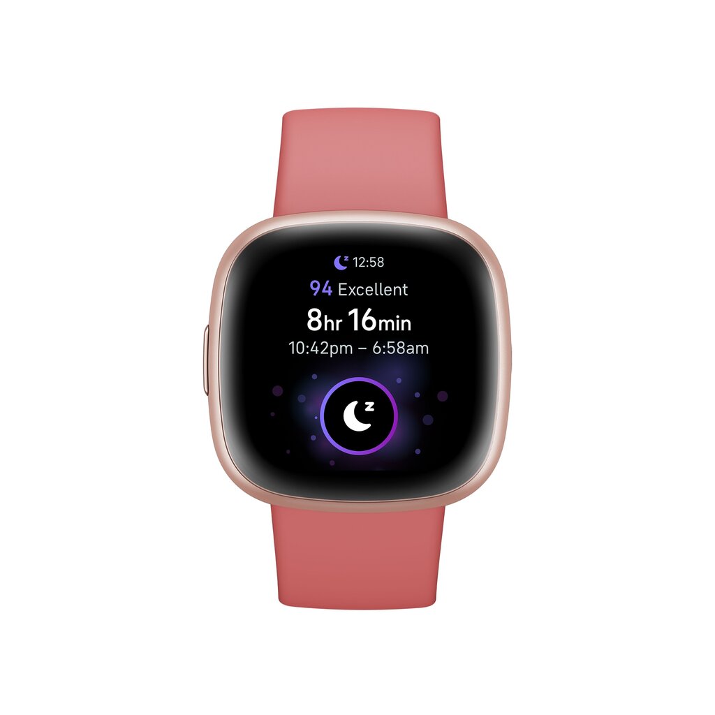 Fitbit Versa 4 Pink Sand/Copper Rose цена и информация | Viedpulksteņi (smartwatch) | 220.lv
