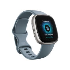 Fitbit Versa 4 Waterfall Blue/Platinum cena un informācija | Viedpulksteņi (smartwatch) | 220.lv