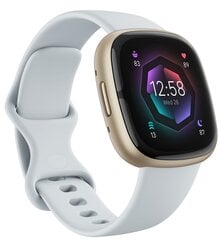 Fitbit Sense 2 Blue Mist/Soft Gold cena un informācija | Viedpulksteņi (smartwatch) | 220.lv