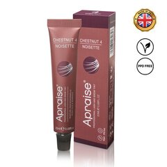 Uzacu un skropstu krāsa bez PPD, Apraise, kastaņu brūna Nr.4, 20 ml цена и информация | Карандаши, краска для бровей | 220.lv