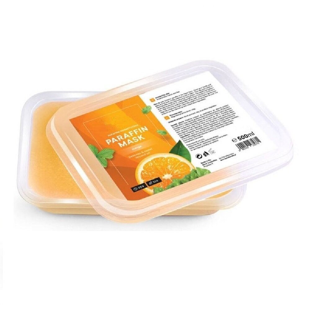 Kosmētiskais parafīns rokām un pēdām ar apelsīnu aromātu 500 ml цена и информация | Nagu kopšanas piederumi | 220.lv